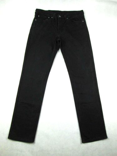 ÚJ! LEVIS 511 FÉRFI (L - W34 / L32) FEKETE SZTRECCSES FARMERNADRÁG