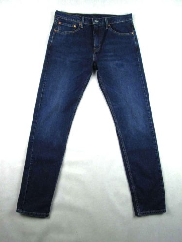 LEVIS 512 FÉRFI (M - W32 / L34) KÉK ENYHÉN SZTRECCSES FARMER