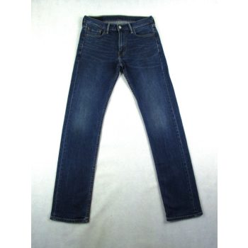   LEVIS 513 FÉRFI (S - W29 / L34) KÉK ENYHÉN SZTRECCSES FARMER