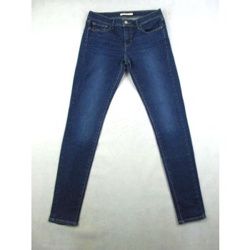   LEVIS 710 SUPER SKINNY NŐI (L - W30 / L32) FARMERKÉK SZTRECCSES FARMERNADRÁG