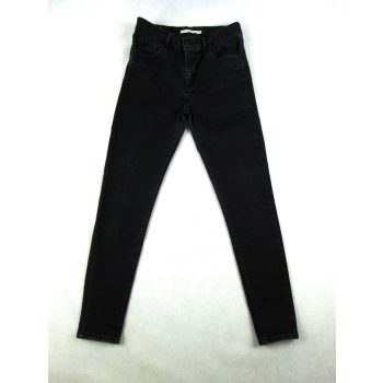   LEVIS 720 HIGH RISE SUPER SKINNY NŐI (S - W27 / L28) FEKETE SZTRECCSES FARMER