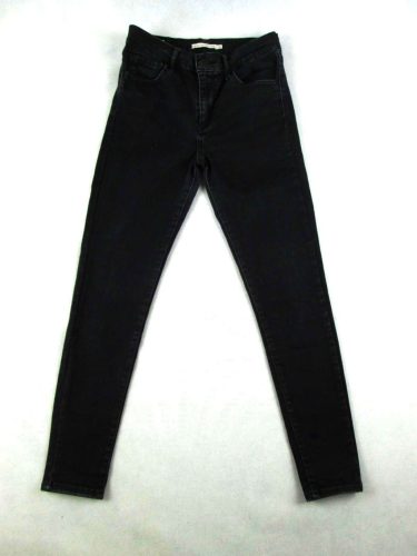 LEVIS 720 HIGH RISE SUPER SKINNY NŐI (S - W27 / L28) FEKETE SZTRECCSES FARMER