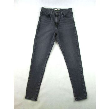   LEVIS 720 HIGH RISE SUPER SKINNY NŐI (M - W30) SÖTÉTSZÜRKE SZTRECCSES FARMERNADRÁG