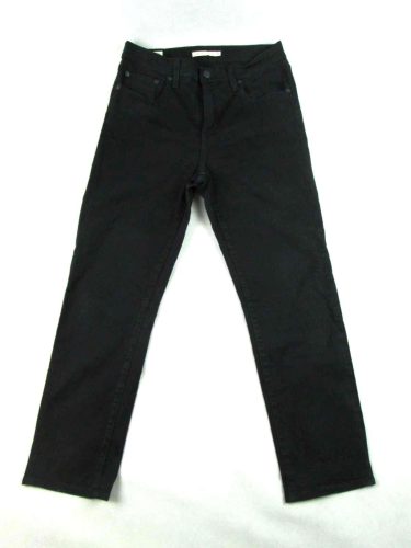 LEVIS 724 HIGH RISE STRAIGHT NŐI (M - W29 / L28) SZTRECCSES FEKETE FARMER