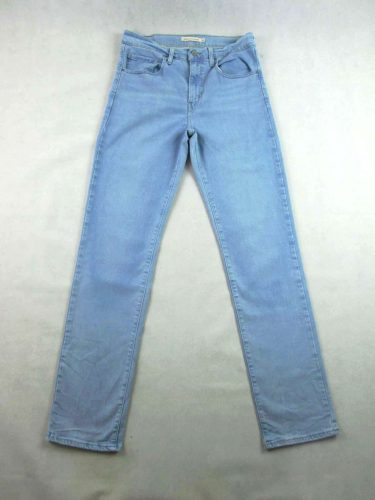 LEVIS 724 HIGH RISE STRAIGHT NŐI (L - W30 / L32) VILÁGOSKÉK SZTRECCSES FARMERNADRÁG