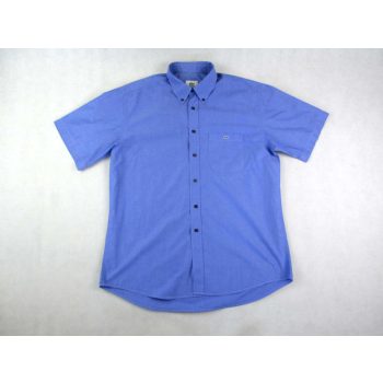 LACOSTE ELEGÁNS RÖVID UJJÚ FÉRFI (XL) VILÁGOSKÉK ING