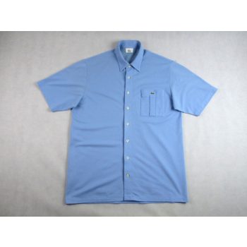 LACOSTE ELEGÁNS RÖVID UJJÚ FÉRFI (M) VILÁGOSKÉK ING