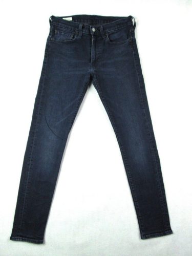 LEVIS FÉRFI (S - W32 / L30) SÖTÉTKÉK SZTRECCSES FARMERNADRÁG