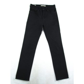   LEVIS HIGH RISE STRAIGHT NŐI (M - W28 /L30) FEKETE SZTRECCSES FARMERNADRÁG