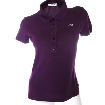 LACOSTE RÖVID UJJÚ LILA NŐI (M) GALLÉROS PÓLÓ FELSŐ