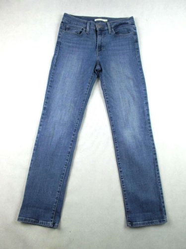 LEVIS SLIMMING STRAIGHT NŐI (M - W28 / L30) FARMERKÉK SZTRECCSES FARMER
