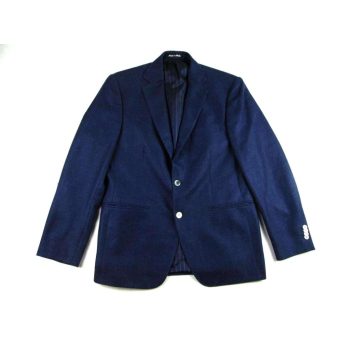   MODESTO BERTOTTO FÉRFI (L - 52-es) ELEGÁNS SÖTÉTKÉK NAGYON KOMOLY GYAPJÚ ZAKÓ