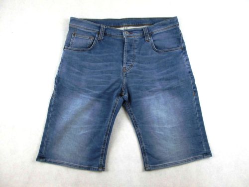 MUSTANG CHICAGO SHORT FÉRFI (L - W33) KÉK SZTRECCSES FARMER RÖVIDNADRÁG / TÉRDNADRÁG