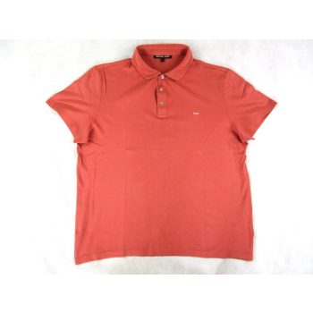   MICHAEL KORS SPORTOS RÖVID UJJÚ FÉRFI (XL) KORALL SZÍNŰ GALLÉROS PÓLÓ