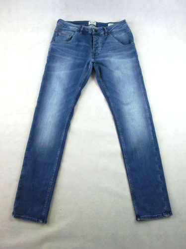 MUSTANG MICHIGAN TAPERED FÉRFI (M - W32 / L34) KÉK SZTRECCSES FARMERNADRÁG