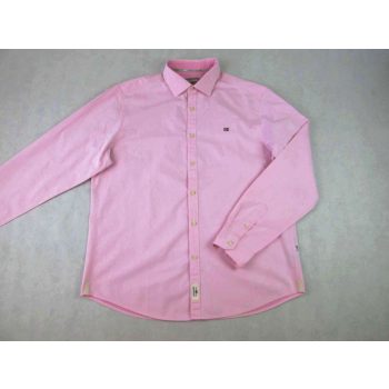   NAPAPIJRI FÉRFI (2XL) ELEGÁNS HOSSZÚ UJJÚ RÓZSASZÍN ING