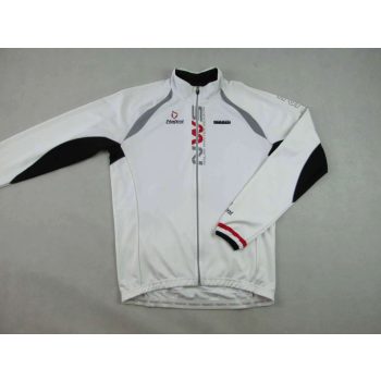   NALINI FÉRFI (XL) FEHÉR HOSSZÚ UJJÚ KERÉKPÁROS BICIKLIS LÉLEGZŐ SPORT FELSŐ