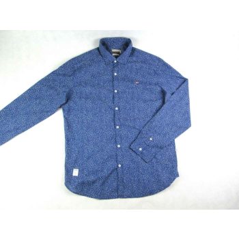 NAPAPIJRI ELEGÁNS HOSSZÚ UJJÚ KÉK FÉRFI (2XL) ING