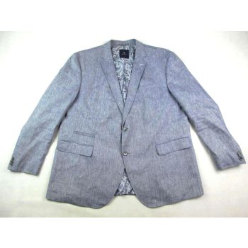   PIERRE CARDIN LUCAS FÉRFI (3XL - 60-as) KÉKES-SZÜRKE ELEGÁNS NAGYON KOMOLY ZAKÓ