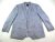 PIERRE CARDIN LUCAS FÉRFI (3XL - 60-as) KÉKES-SZÜRKE ELEGÁNS NAGYON KOMOLY ZAKÓ