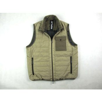 REPLAY FÉRFI (L) ELEGÁNS NAGYON KOMOLY BÉZS MELLÉNY