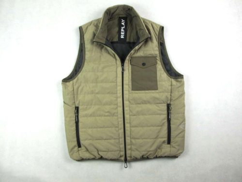 REPLAY FÉRFI (L) ELEGÁNS NAGYON KOMOLY BÉZS MELLÉNY