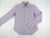 RALPH LAUREN ELEGÁNS LILA-FEHÉR CSÍKOS HOSSZÚ UJJÚ FÉRFI (M) ING