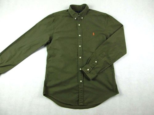 RALPH LAUREN FÉRFI (M) ELEGÁNS HOSSZÚ UJJÚ MILITARY-ZÖLD ING