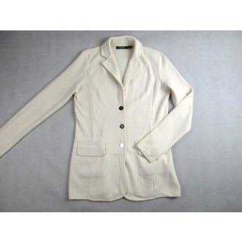   RALPH LAUREN HOSSZÚ UJJÚ NŐI (M) TÖRTFEHÉR ZAKÓ RUGALMAS HOSSZÍTOTT BLÉZER