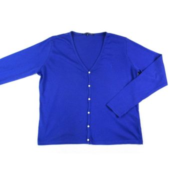   RALPH LAUREN KÉK (L) NŐI HOSSZÚ UJJÚ RUGALMAS KARDIGÁN FELSŐ