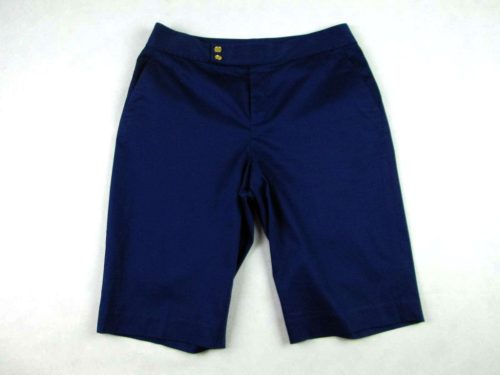 RALPH LAUREN NŐI (M / L - 8-AS) SÖTÉTKÉK ELEGÁNS RÖVIDNADRÁG / TÉRDNADRÁG