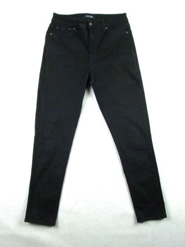 RALPH LAUREN REGAL SKINNY ANKLE NŐI (S) FEKETE SZTRECCSES FARMER