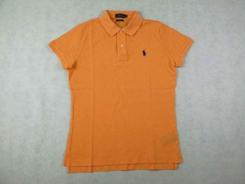 RALPH LAUREN (FIÚ GYEREK M) RÖVID UJJÚ BARACK SZÍNŰ ELEGÁNS GALLÉROS PÓLÓ FELSŐ