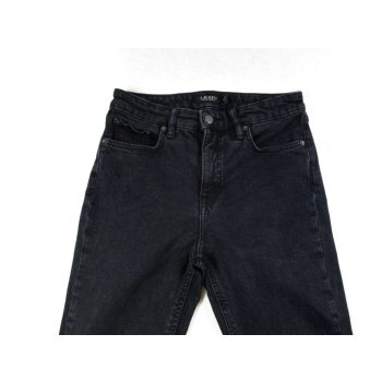   RALPH LAUREN NŐI (M / S - W28) SÖTÉTSZÜRKE-FEKETE SZTRECCSES TRAPÉZ FARMER