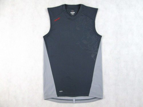 REEBOK (S) SZÜRKE FÉRFI LÉLEGZŐ SPORT TRIKÓ FELSŐ