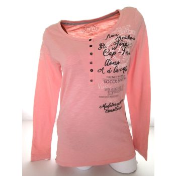   SOCCX (CAMP DAVID) CSINOS HOSSZÚ UJJÚ NŐI (M) RÓZSASZÍN FELSŐ