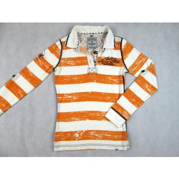   SOCCX (CAMP DAVID) HOSSZÚ UJJÚ NŐI (S) RUGALMAS CSÍKOS PULÓVER FELSŐ