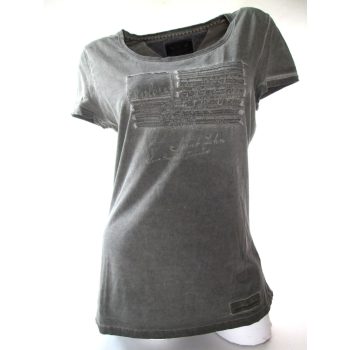   SOCCX (CAMP DAVID) RÖVID UJJÚ SZÜRKE NŐI (M) PÓLÓ FELSŐ