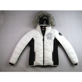   SOCCX (CAMP DAVID) NŐI (S) FEHÉR-FEKETE KAPUCNIS TÉLIKABÁT