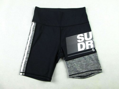 SUPERDRY FÉRFI (S - 38-as) FEKETE SPORT RÖVIDNADRÁG