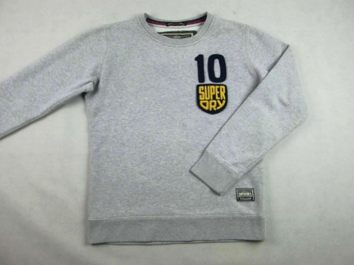 SUPERDRY FÉRFI (M) HOSSZÚ UJJÚ SZÜRKE PULÓVER