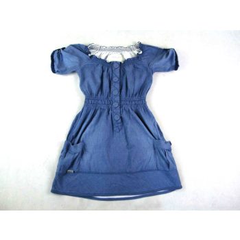   SUPERDRY PASZTELL-KÉK RÖVID UJJÚ NŐI (XS - 34) CUKI KIS RUHA