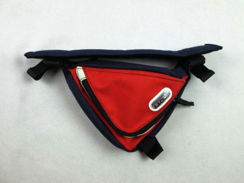 SCOTT PIROS SÖTÉTKÉK KERÉKPÁROS BICIKLIS HÁROMSZÖGTÁSKA