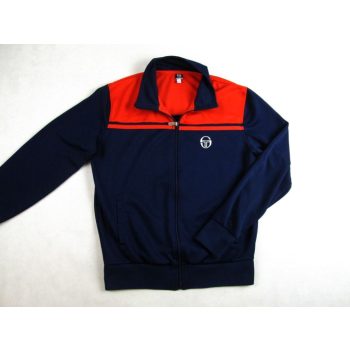   ÚJ! SERGIO TACCHINI HOSSZÚ UJJÚ PIROS-SÖTÉTKÉK FÉRFI (L) KARDIGÁN PULÓVER