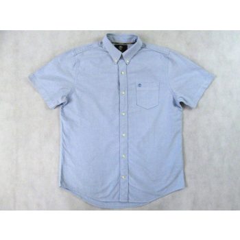 TIMBERLAND ELEGÁNS VILÁGOSKÉK RÖVID UJJÚ FÉRFI (M) ING