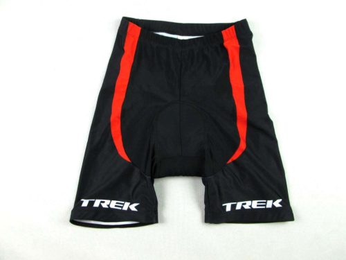 TREK FÉRFI (XL) FEKETE-PIROS ÜLEPBETÉTES BICIKLIS / KERÉKPÁROS NADRÁG