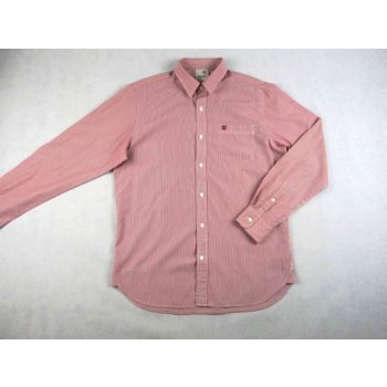   TIMBERLAND FÉRFI (M) HOSSZÚ UJJÚ MÁLYVA-FEHÉR VÉKONY CSÍKOS ING