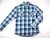 TOMMY HILFIGER ELEGÁNS KÉK-TÖRTFEHÉR KOCKÁS HOSSZÚ UJJÚ FÉRFI (M) ING