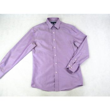 TOMMY HILFIGER ELEGÁNS LILA HOSSZÚ UJJÚ FÉRFI (S) ING