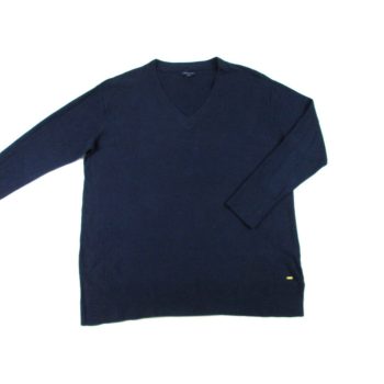   TOMMY HILFIGER ELEGÁNS NŐI (2XL) ÉJ SÖTÉTKÉK PULÓVER FELSŐ